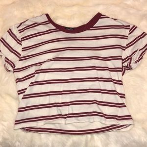 Stripped crop top